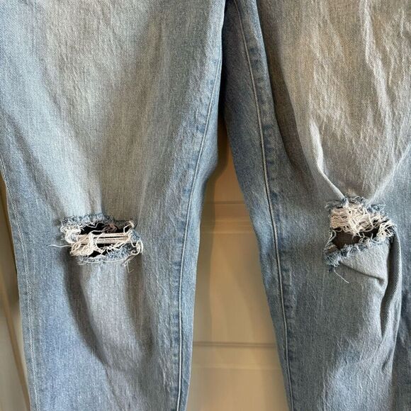 Madewell High Rise Slim Boyjean in Prentice Wash - Picture 8 of 12